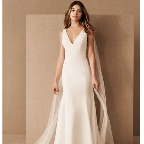BHLDN Jenny Yoo Tana Gown Size 10 - Picture 1 of 2